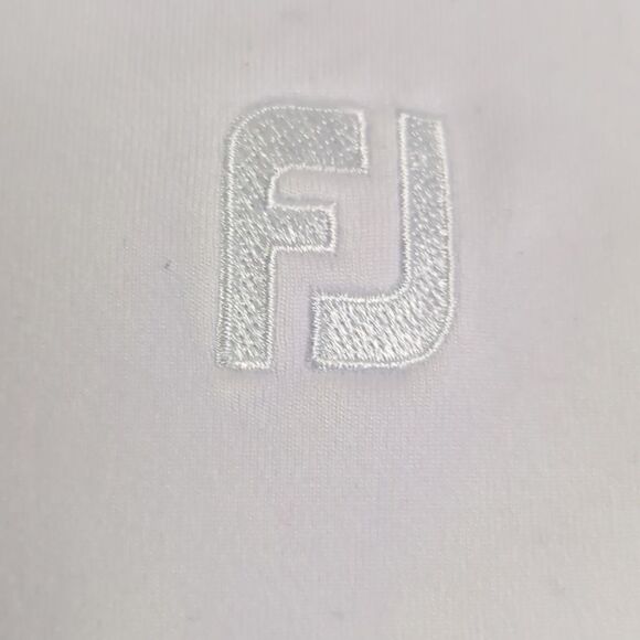 Nwt FootJoy golf white athletic full zip midlayer jacket size large - Picture 5 of 7